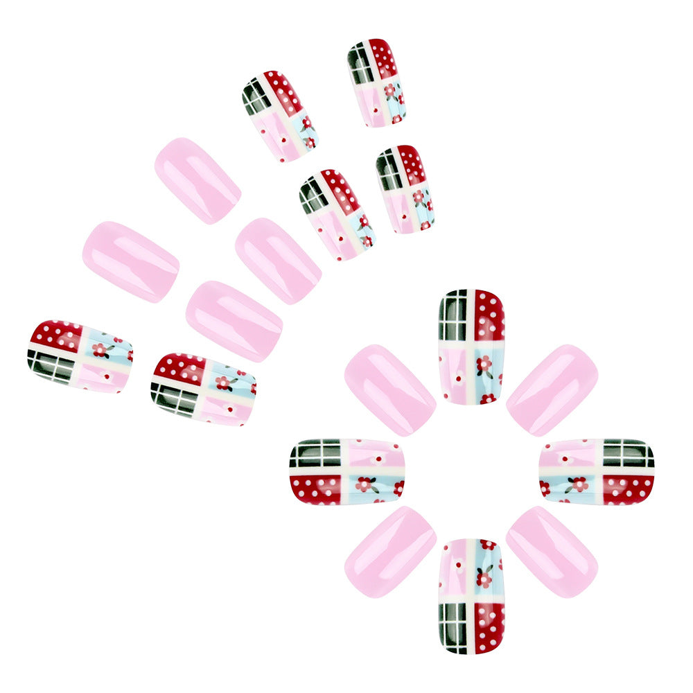 Artistic Patchwork Nail Art Stornfield