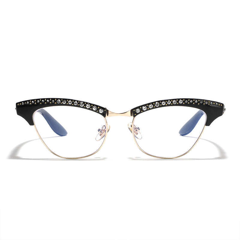 Women's Cat Eye Glasses with Elegant Glitter Details Stornfield