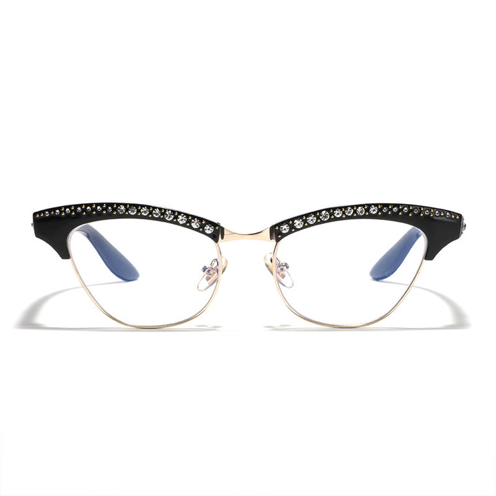 Women's Cat Eye Glasses with Elegant Glitter Details Stornfield