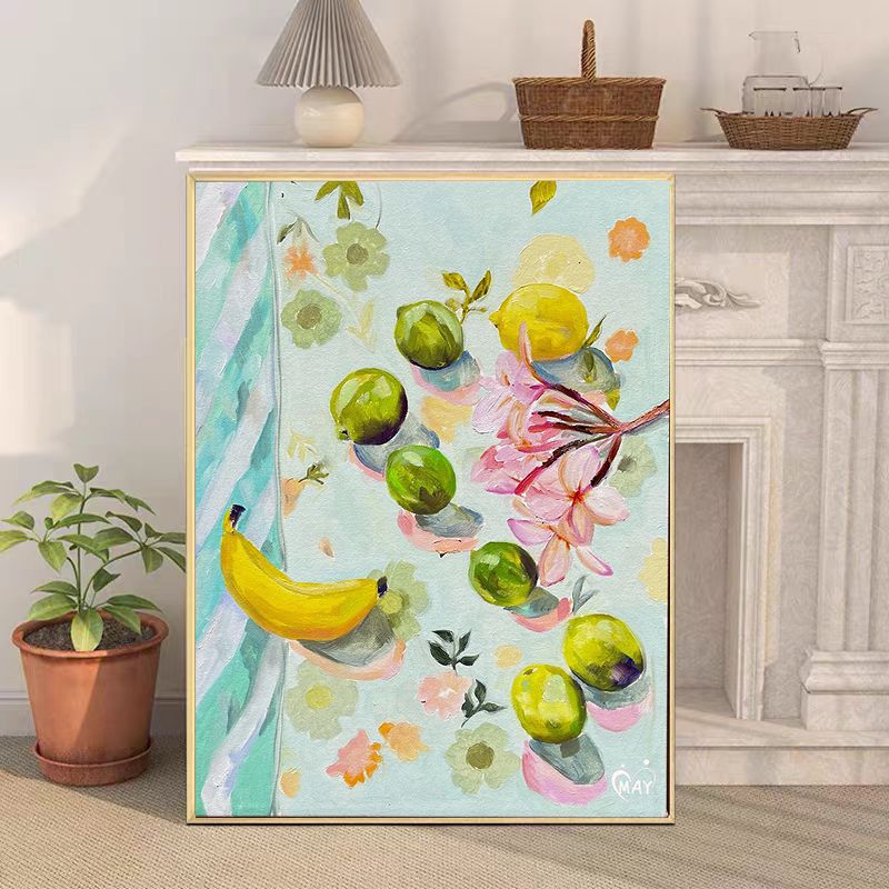 Retro-Inspired Still Life Canvas Art Print Stornfield
