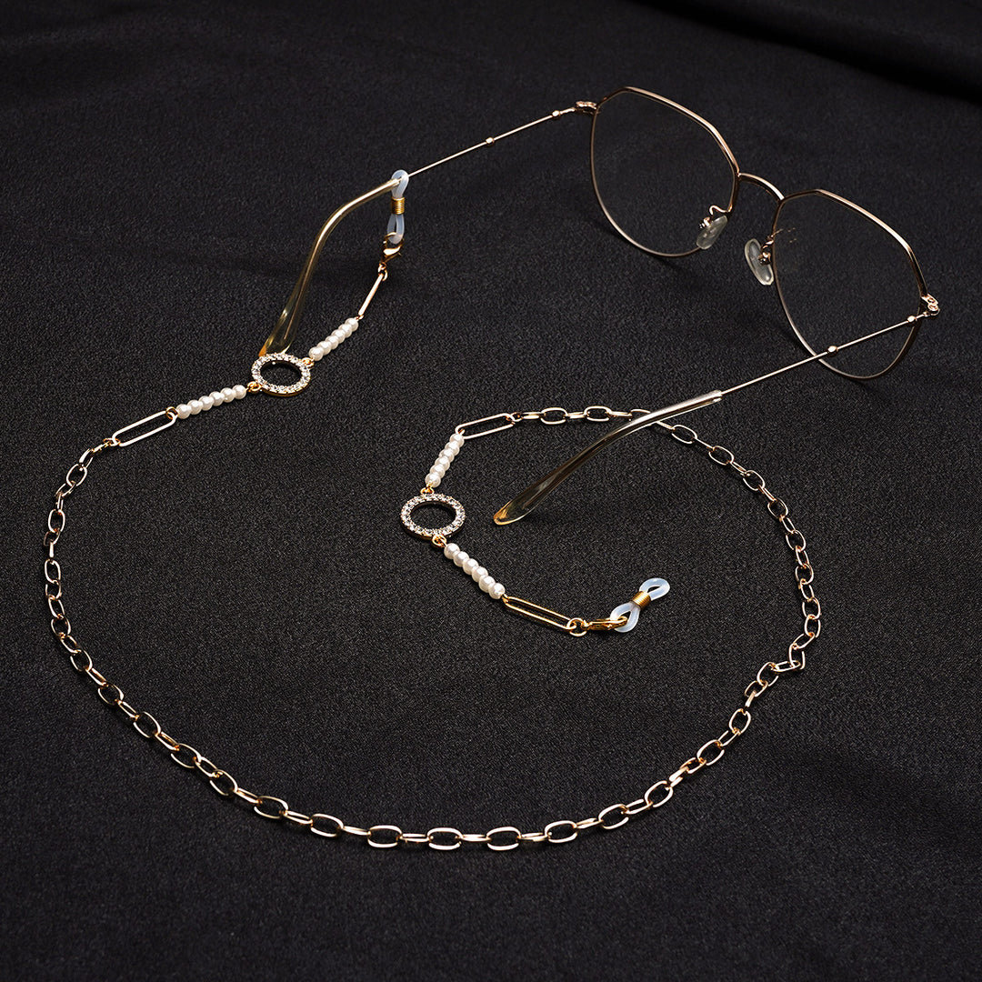 Premium Pearl-Embellished Eyewear Chain Stornfield