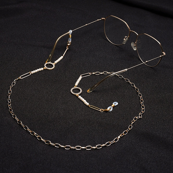 Premium Pearl-Embellished Eyewear Chain Stornfield
