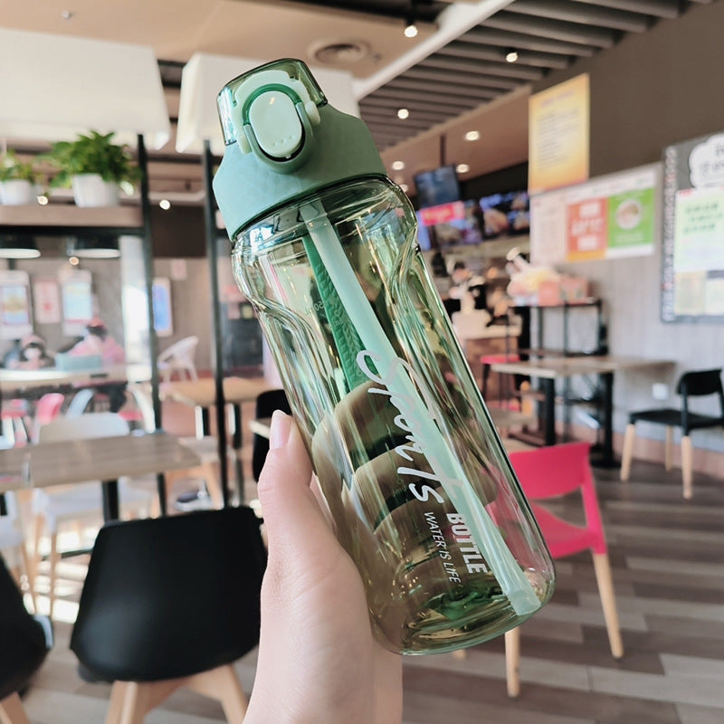 Women’s sporty water bottle with innovative closure Stornfield