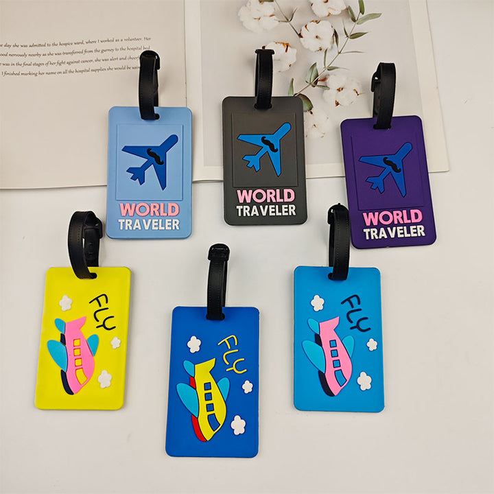 Unisex Travel-Themed Luggage Identifier Stornfield