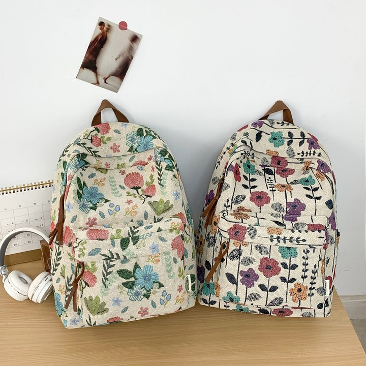 Floral Print Backpack Stornfield