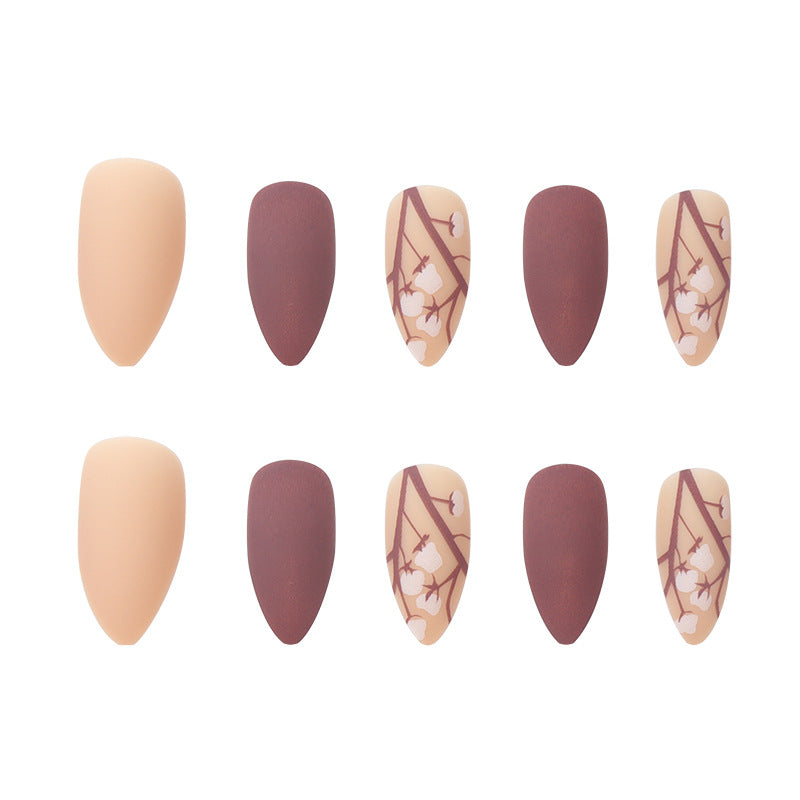 Stylish Matte Stiletto Press-On Nails Stornfield