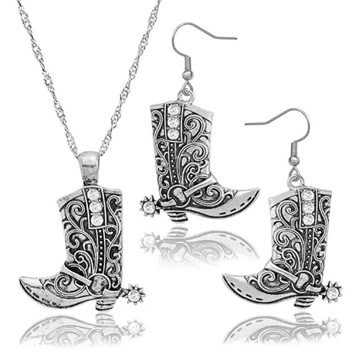 Cowboy Boot Jewelry Set Stornfield