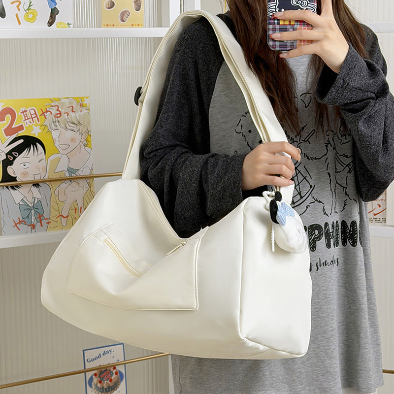 Sporty shoulder bag with spacious interior and sturdy carrying strap Stornfield