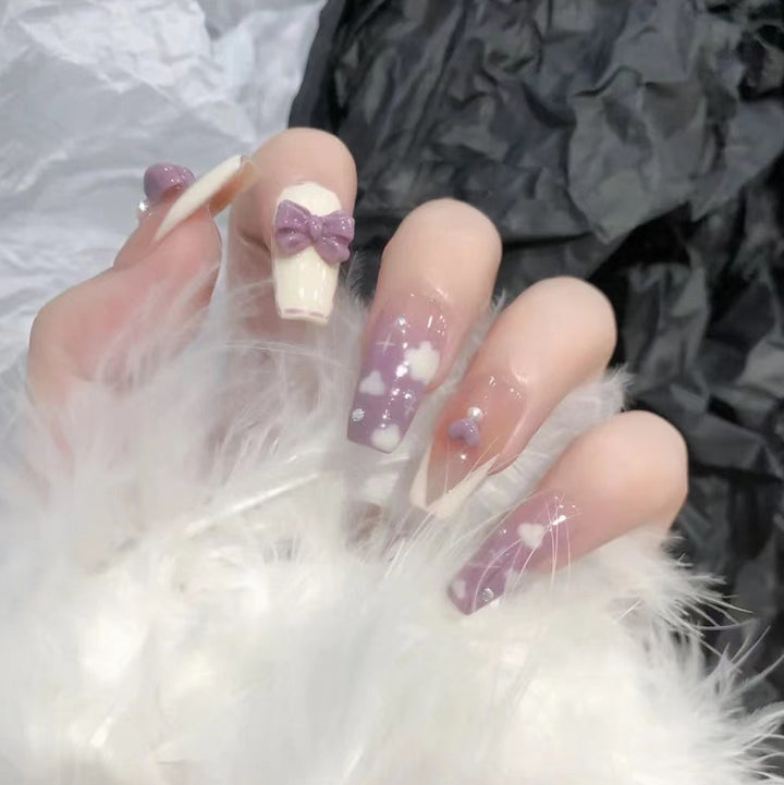 Artistic Cloud Design Nail Art Stornfield