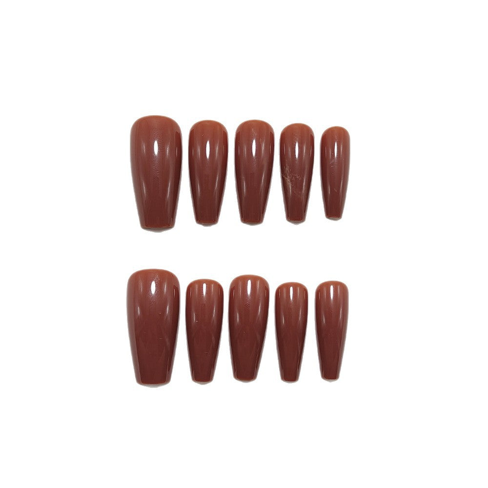 Artificial nails in elegant high gloss with stiletto shape Stornfield