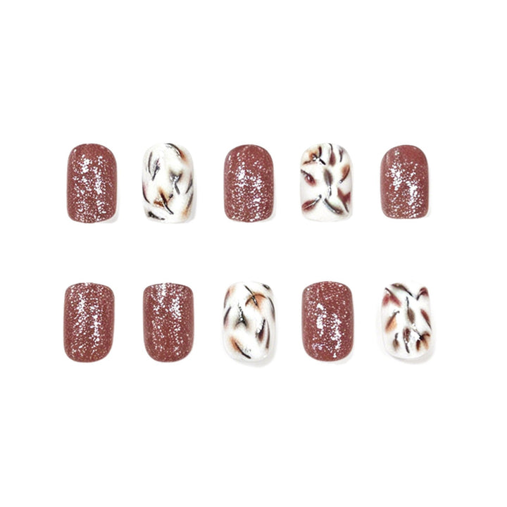 Decorative Fall-Inspired Nail Art Stornfield
