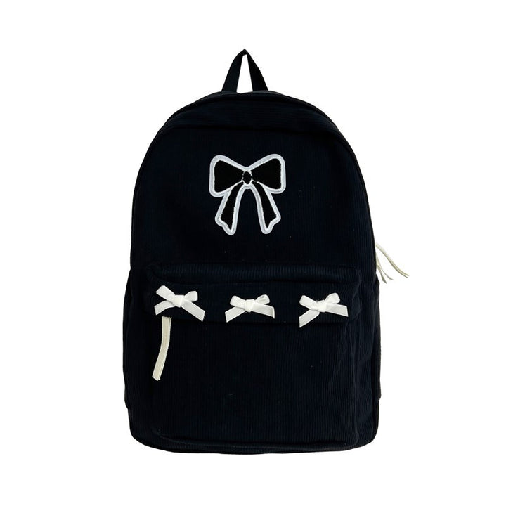 Backpack with Playful Ribbon Design Stornfield