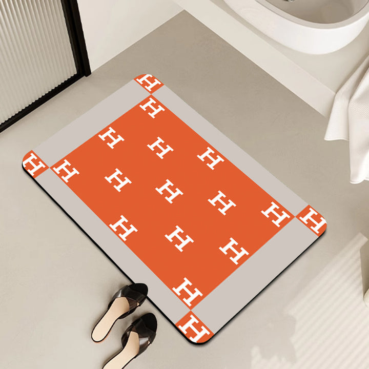 Stylish Patterned Bath Mat Stornfield