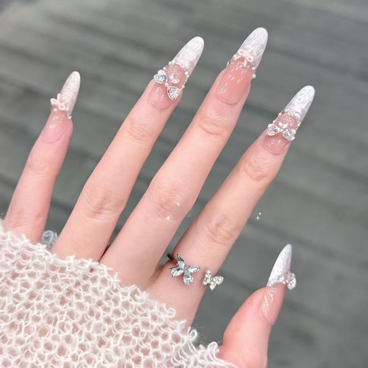 Luxury Decorative Press-On Nail Extensions Stornfield