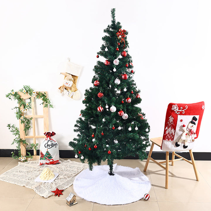 Stylish Christmas tree skirt made of plush Stornfield