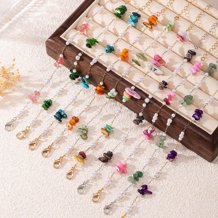 Chic Pearl and Gemstone Bracelet Stornfield