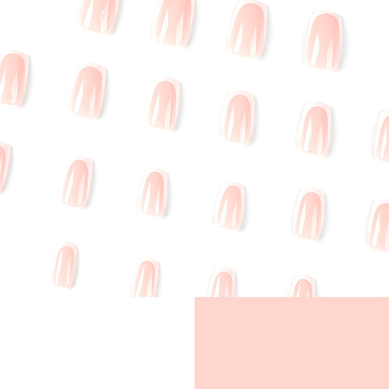 Acrylic nails with elegant French tip Stornfield