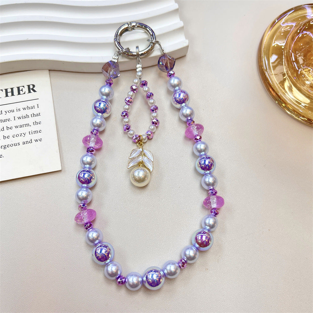 Elegant Pearl Beaded Charm Necklace Stornfield