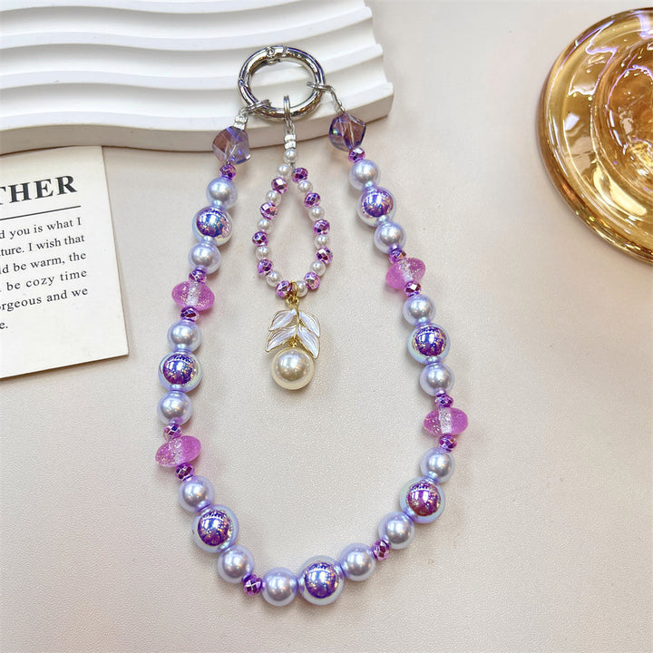Elegant Pearl Beaded Charm Necklace Stornfield