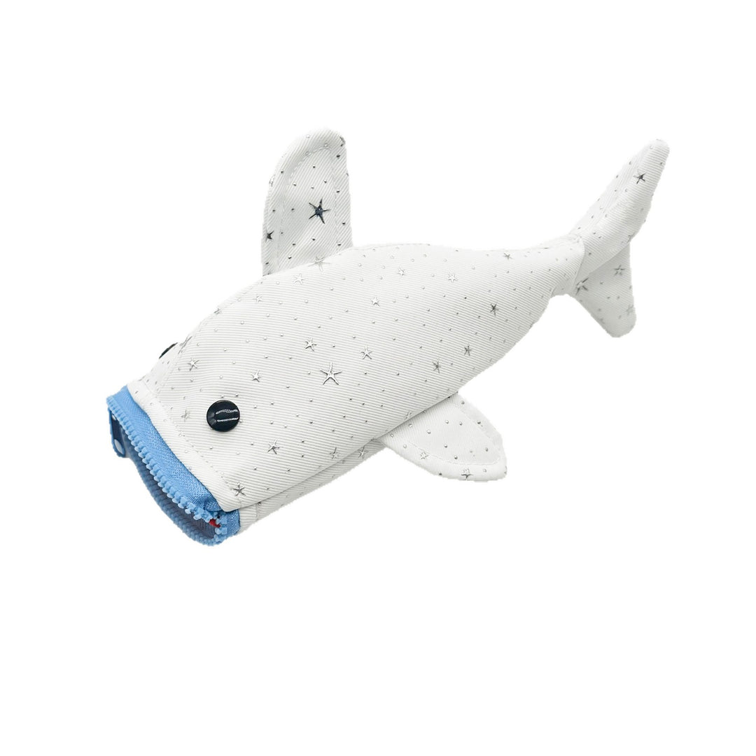 Plush Shark-Shaped Pencil Case Stornfield