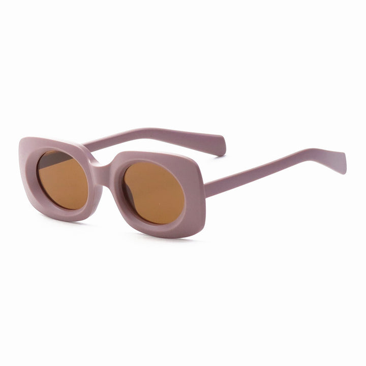 Contemporary Matte Square Sunglasses Stornfield