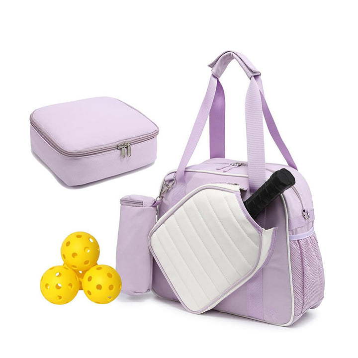 Multifunctional pickleball sports bag with insulated compartment and accessories Stornfield