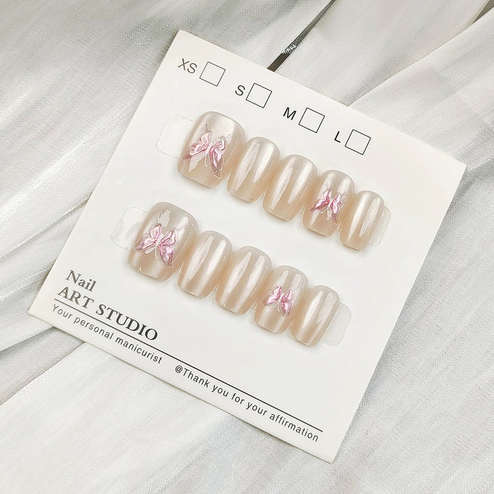 Artificial nails with Elegant Ombre Design Stornfield