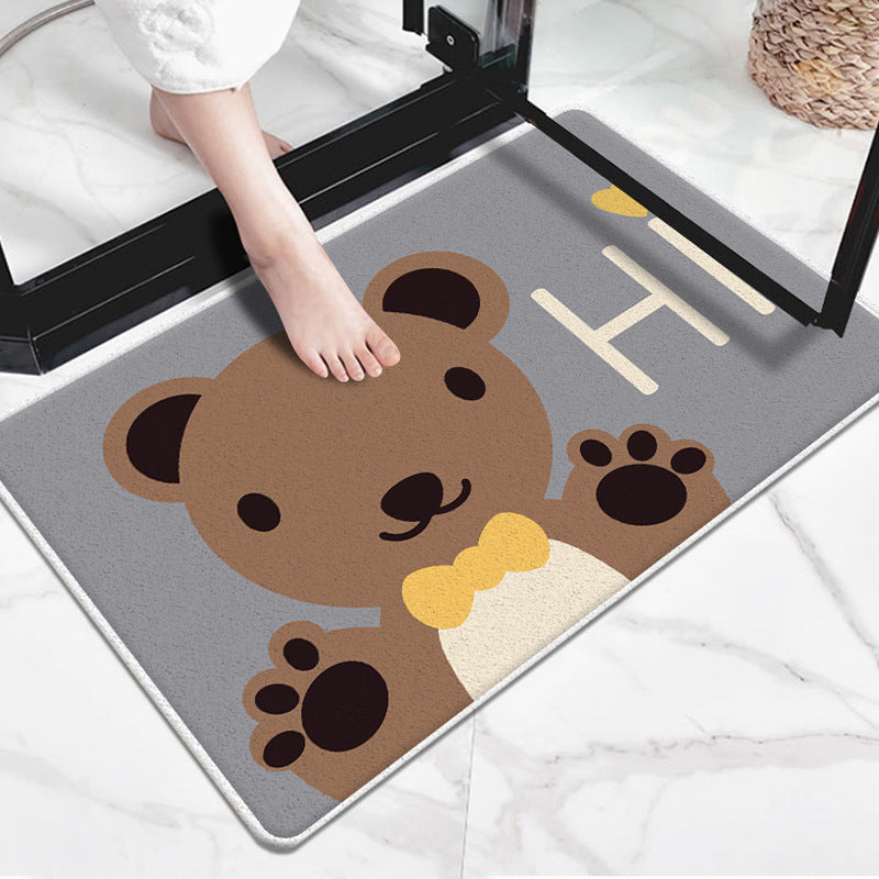 Cute Cartoon Dog-Themed Doormat Stornfield