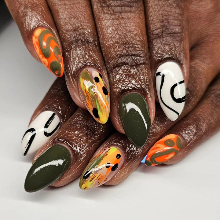 Kreative Nail Art Artificial Nails Set Stornfield