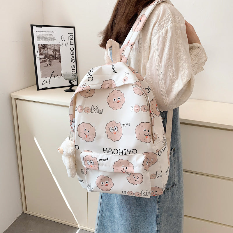 Backpack with Cute Cookie Design Stornfield