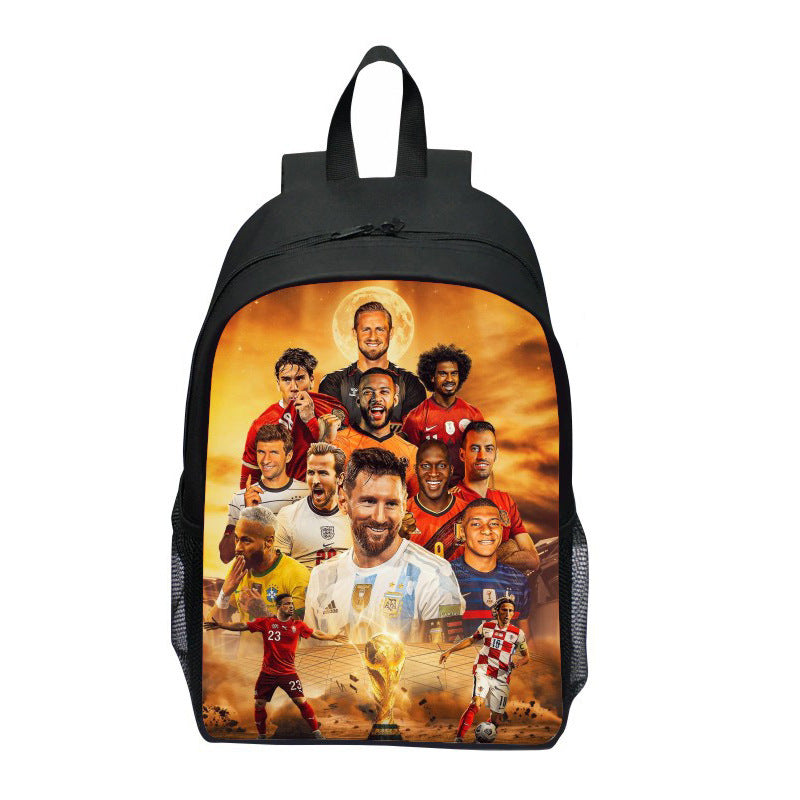 Backpack with Striking Sports Motif Stornfield