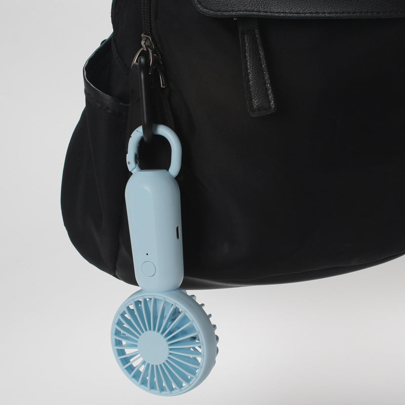 Unisex portable mini hand fan with USB charging and carrying strap Stornfield