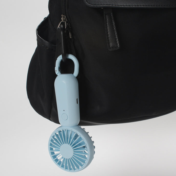 Unisex portable mini hand fan with USB charging and carrying strap Stornfield