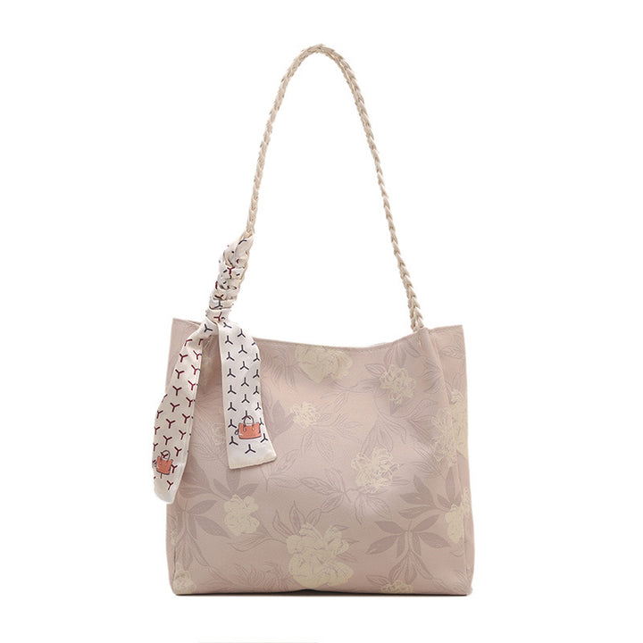 Floral Patterned Shoulder Tote Bag Stornfield