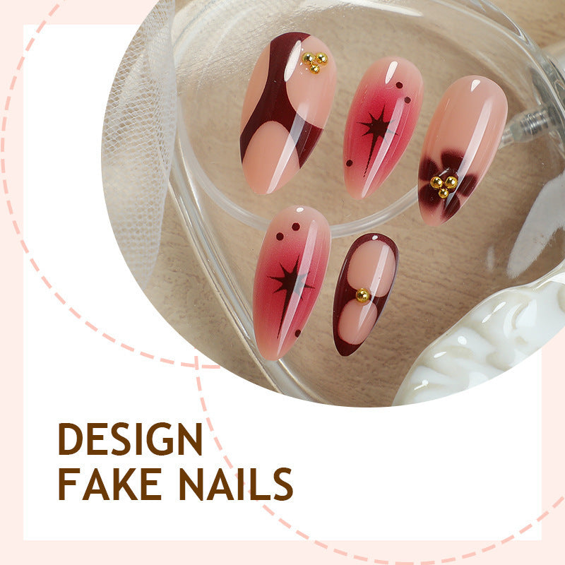 Artistic Press-On Nail Design Stornfield