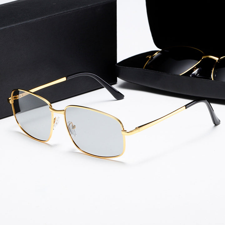 Women's elegant sunglasses with modern metal frame Stornfield
