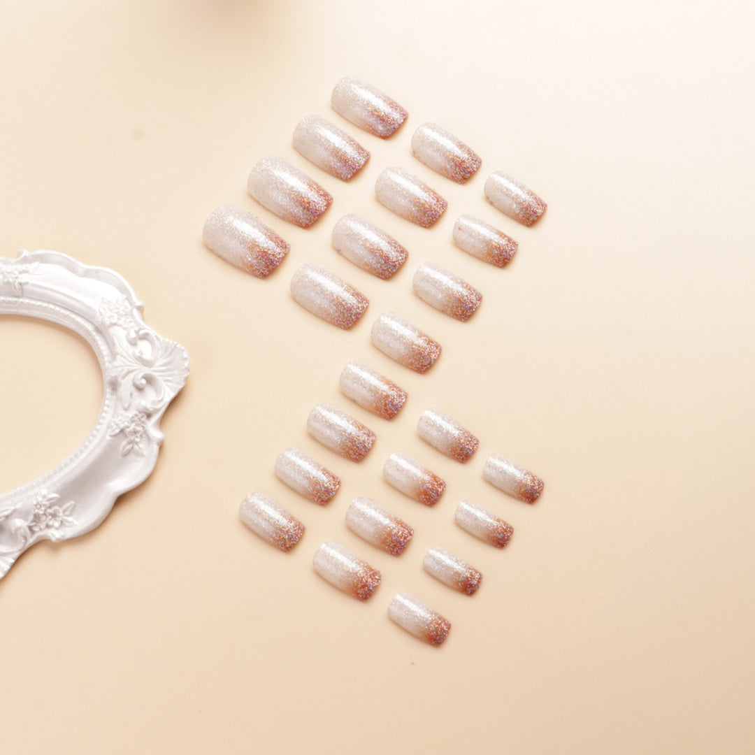 Glitter Ombre Press-On Nail Set Stornfield