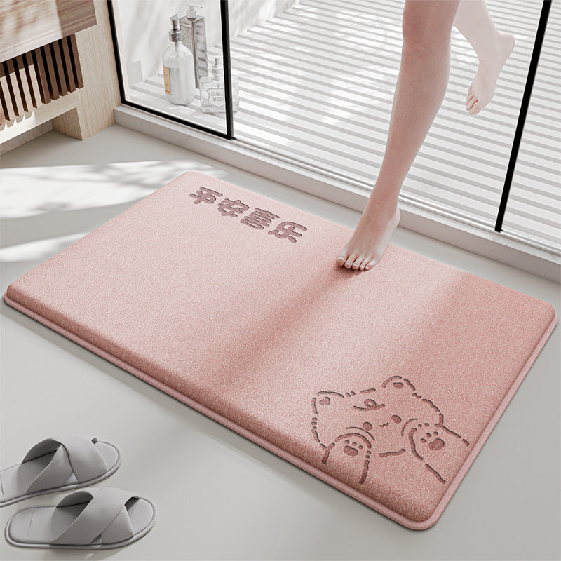 Soft Plush Memory Foam Bath Mat
