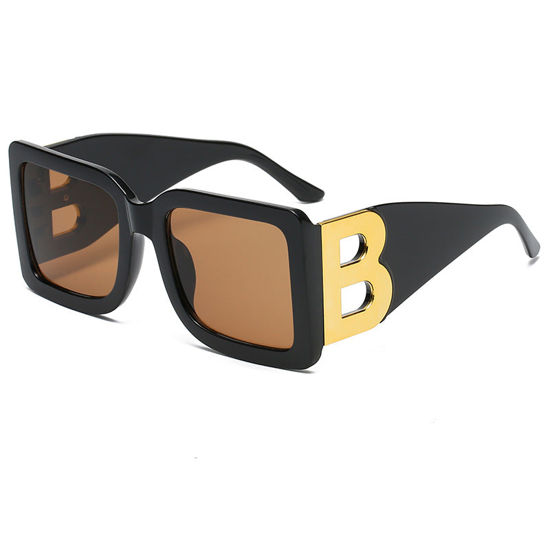 Women Oversized Sunglasses with Decorative Frame Stornfield
