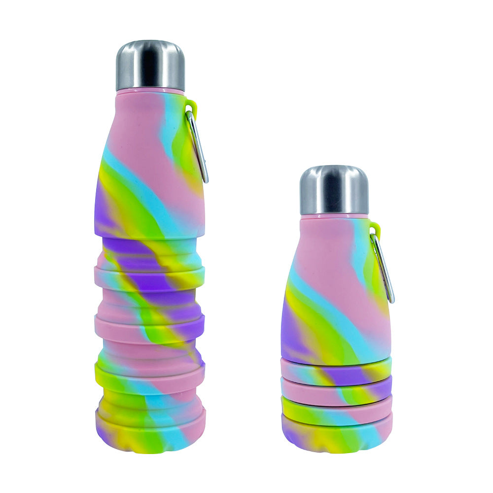 Women collapsible silicone water bottle Stornfield