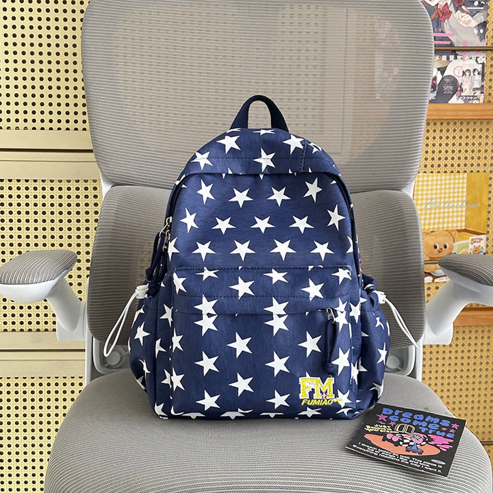 Fun Star-Patterned Casual Backpack Stornfield