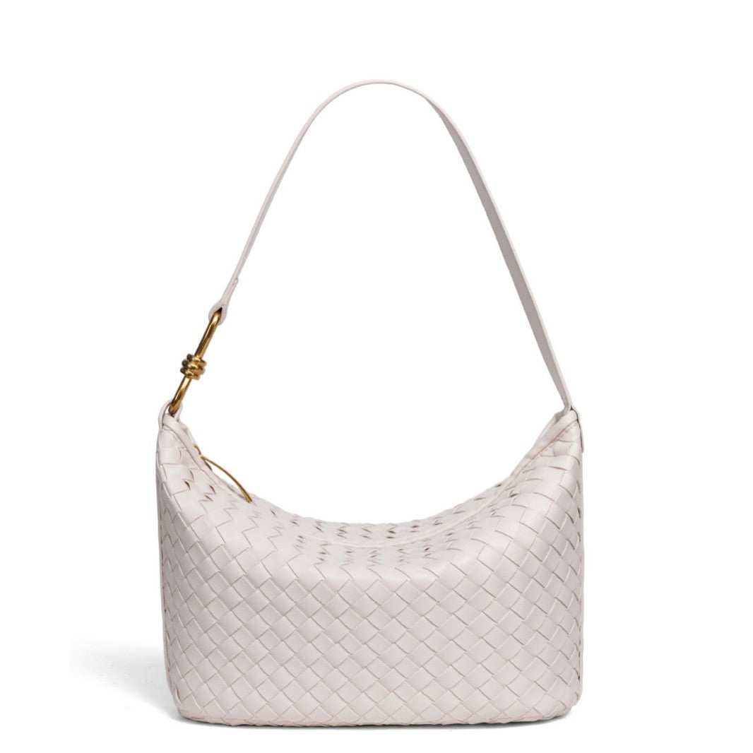 Woven Leather Hobo Bag Stornfield