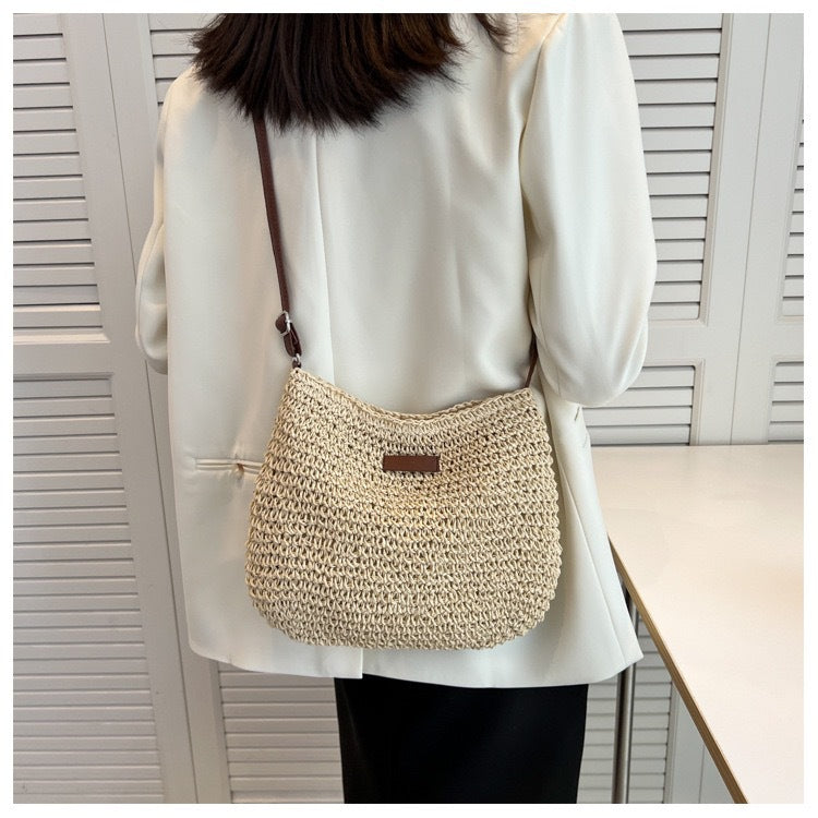 Handbag Made of High-Quality Macrame with Padded Shoulder Strap Stornfield