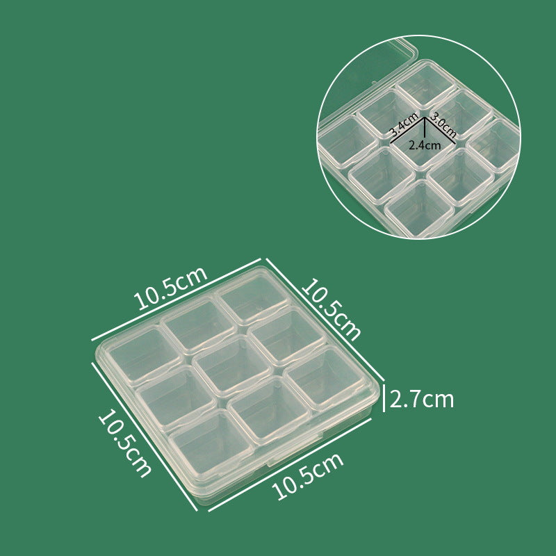 9-Compartment Clear Storage Organizer Stornfield