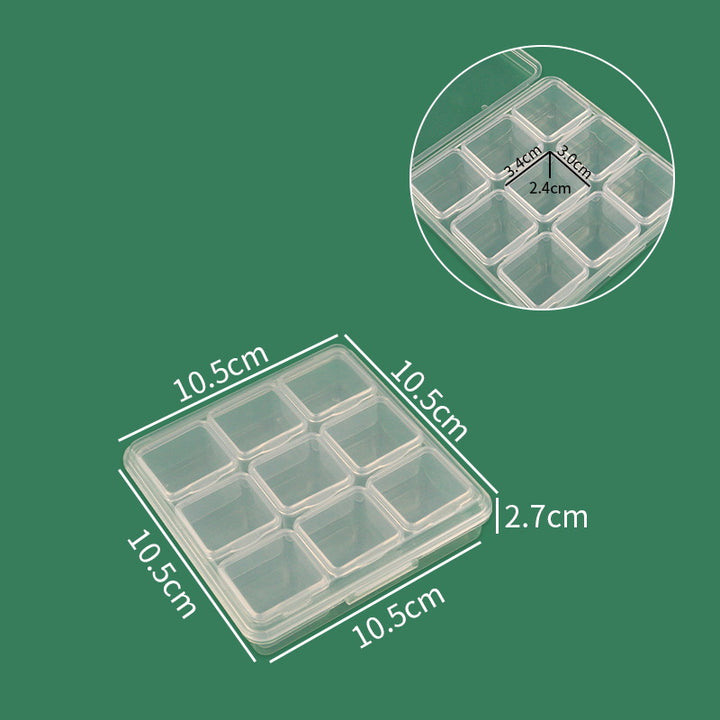 9-Compartment Clear Storage Organizer Stornfield