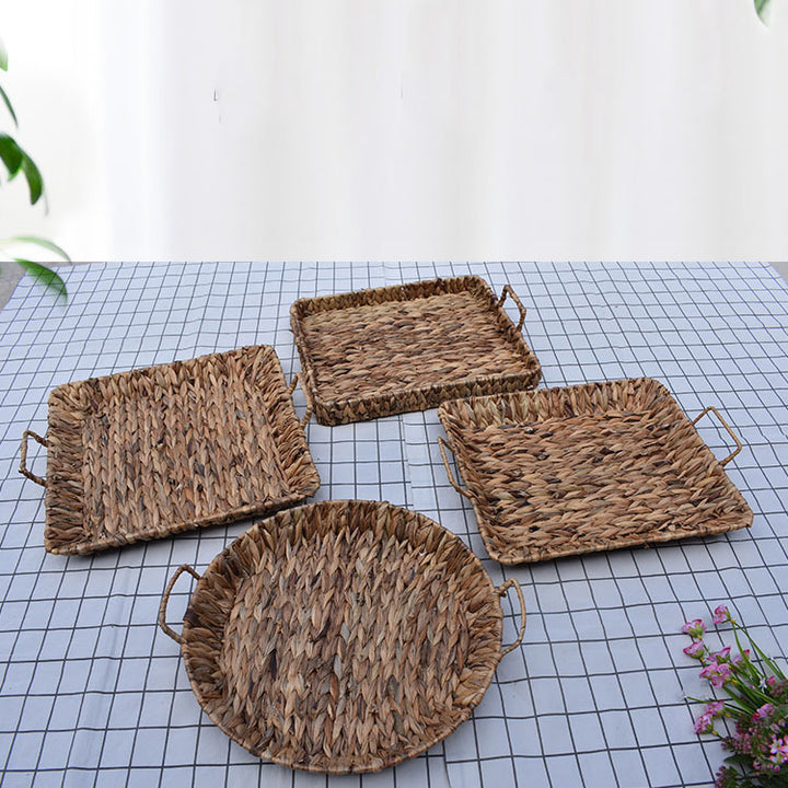 Woven Serving Tray Set Stornfield