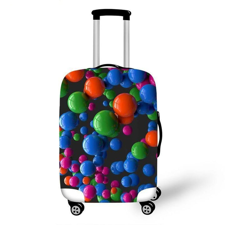 Women's hard shell suitcase with diverse floral design Stornfield