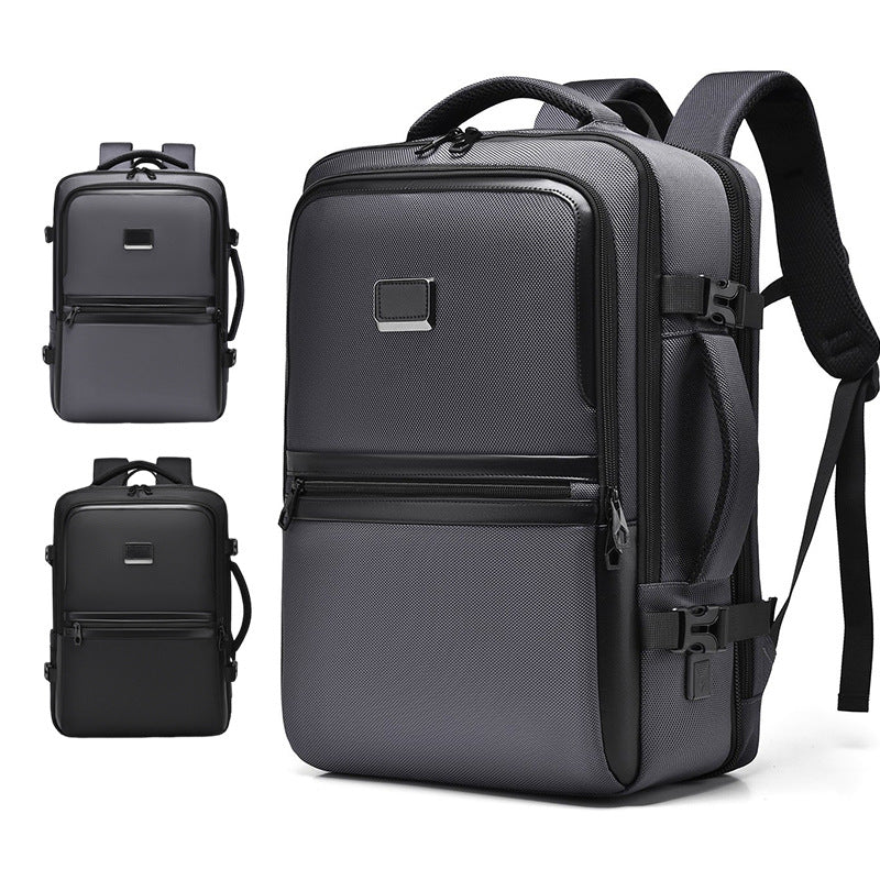 Elegant Laptop Backpack with Water-Repellent Material and Innovative Compartment System Stornfield