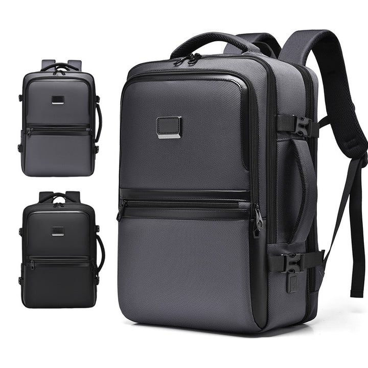 Elegant Laptop Backpack with Water-Repellent Material and Innovative Compartment System Stornfield