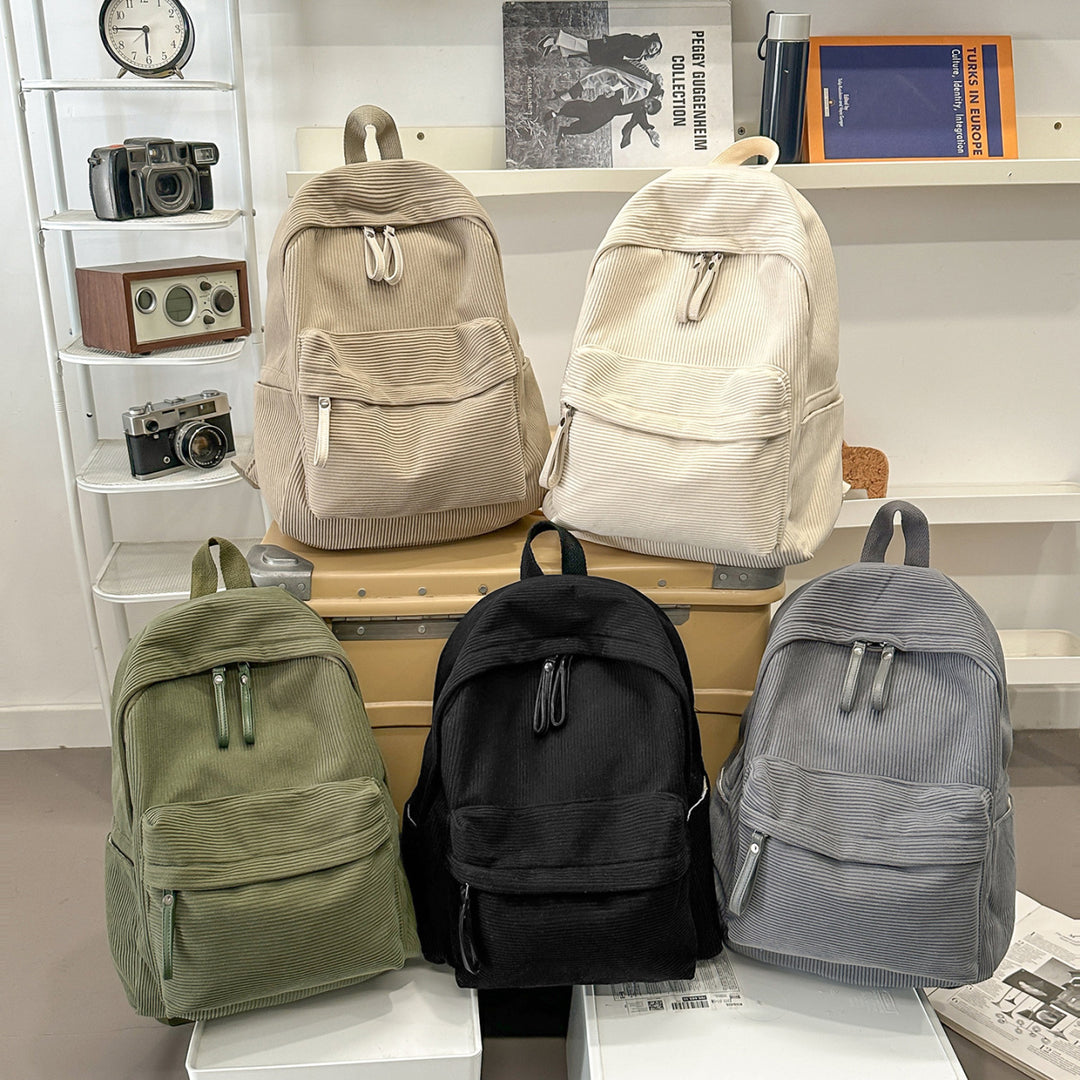 Backpack with Structured Design and Practical Front Pockets Stornfield